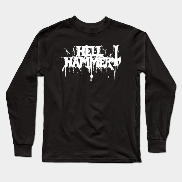 HELLHAMMER Long Sleeve T-Shirt by Summersg Randyx